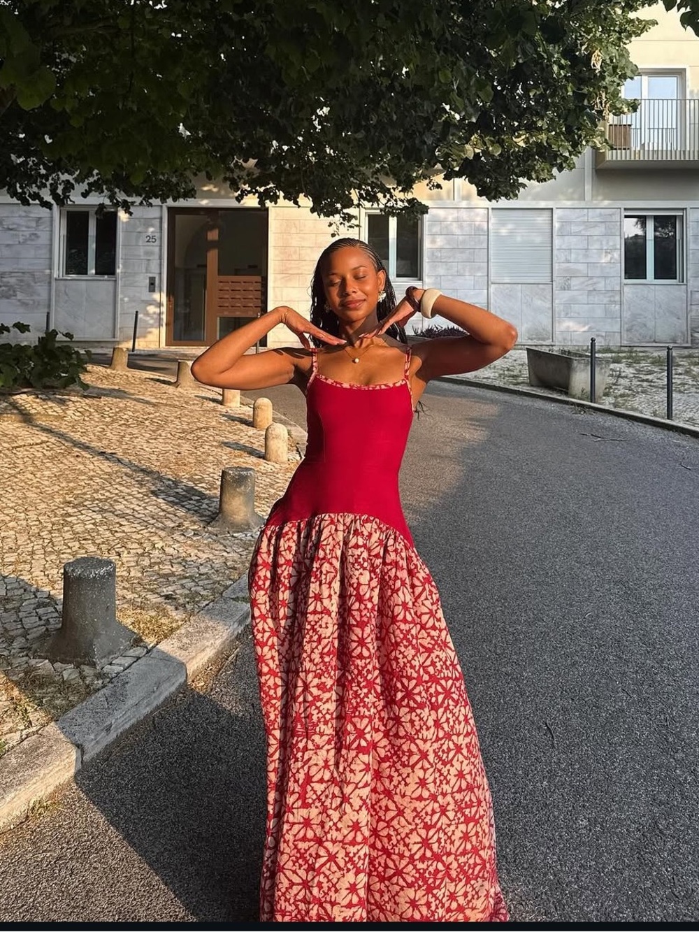 Printed African Maxi Dress